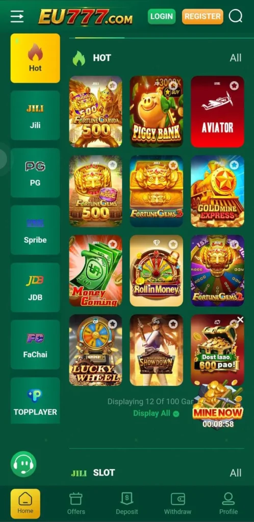 EU 777 Game